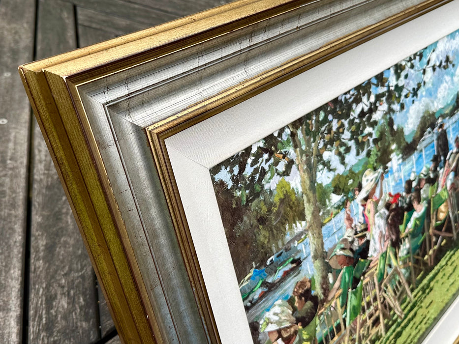 SHERREE VALENTINE DAINES, 'REGATTA MEMORIES', LARGE LIMITED EDITION PRINT & COA