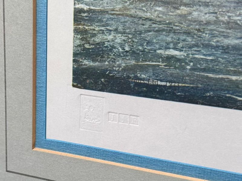 L.S. LAURENCE STEPHEN LOWRY, 'THE BEACH, DEAL', SIGNED LIMITED EDITION PRINT, 776/850