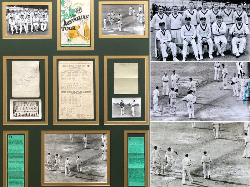 Don Bradman signed ashes