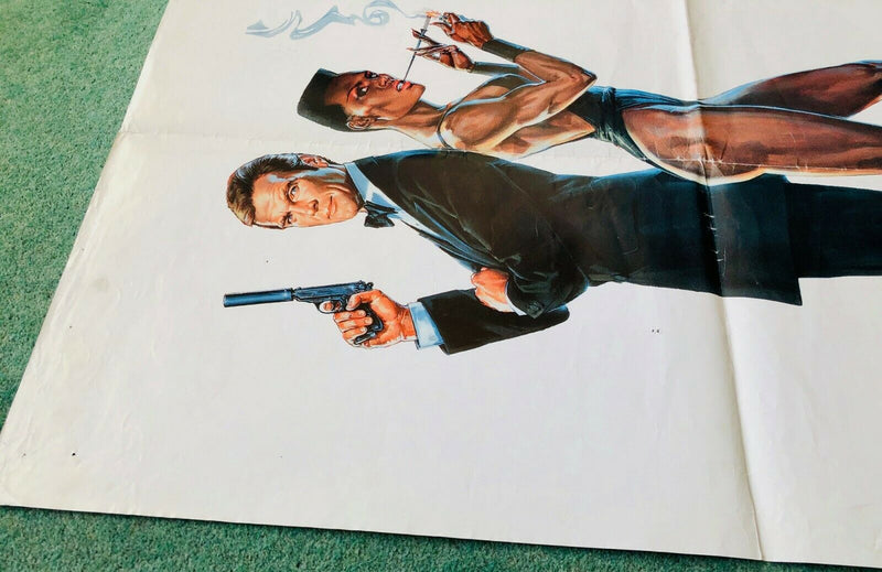 JAMES BOND, A VIEW TO A KILL (1985) - ORIGINAL STYLE B UK QUAD FILM MOVIE POSTER