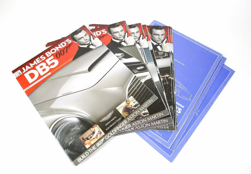 JAMES BOND, GOLDFINGER -ASTON MARTIN DB5- EAGLEMOSS 1:8 SCALE PRECISION MODEL