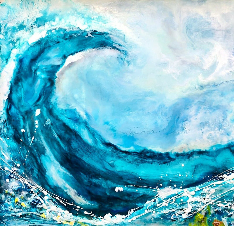 Jennine Parker painting