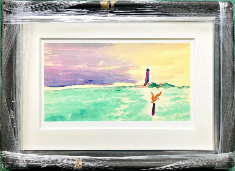 JIMI HENDRIX (AMERICAN, 1942-1970) -NORTH COAST- LIMITED EDITION SEASCAPE STUDY ART PRINT