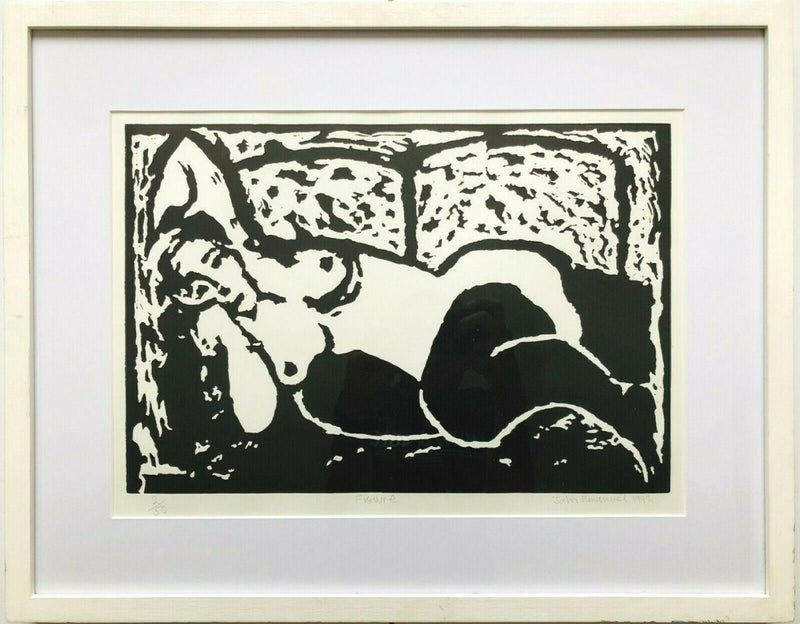 JOHN EMANUEL 'FIGURE' LIMITED EDITION PRINT, SIGNED