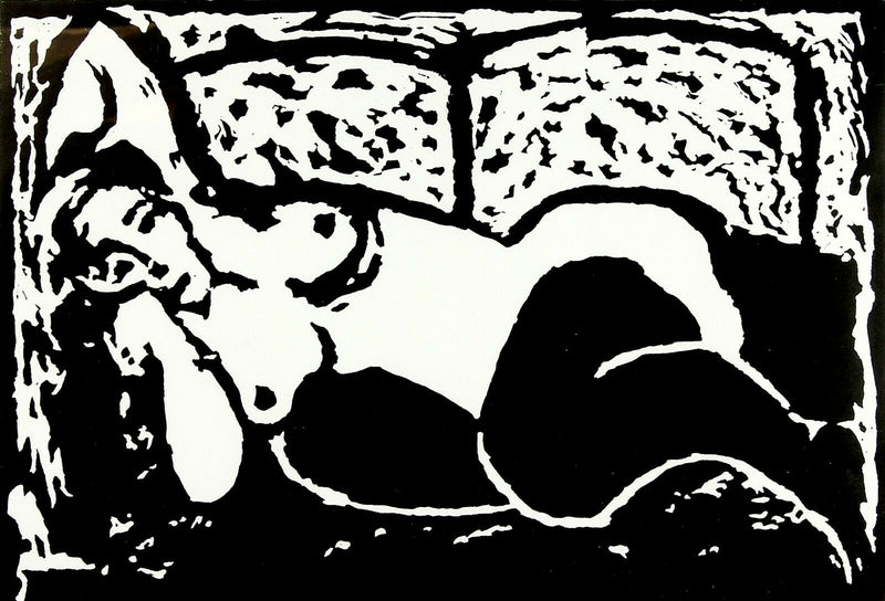JOHN EMANUEL 'FIGURE' LIMITED EDITION PRINT, SIGNED