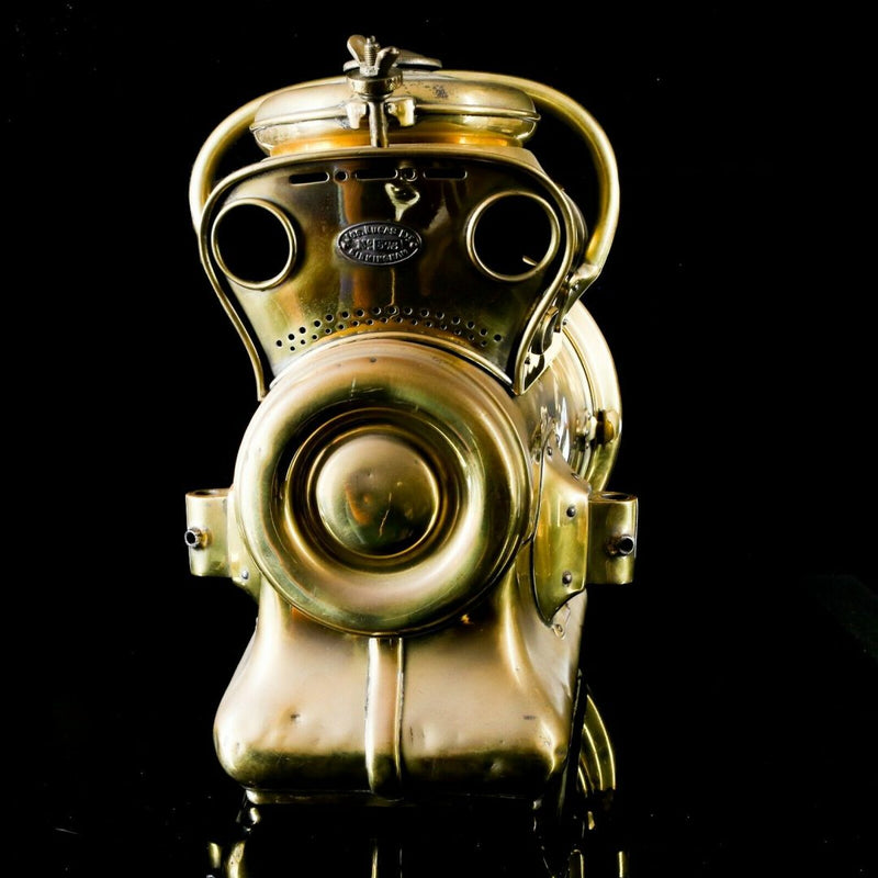 JOSEPH LUCAS LTD - BRASS KING OF THE ROAD AUTOMOBILE HEAD-LIGHT LAMP 576