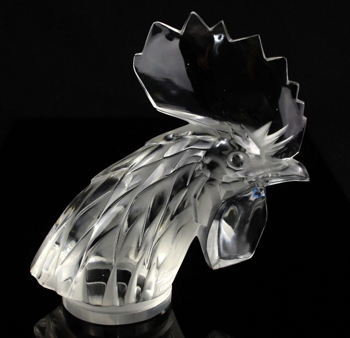 LALIQUE-FRANCE-TTE-DE-COQ-