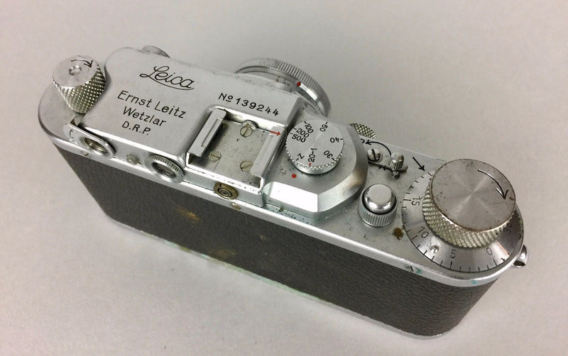 LEICA 3 ERNST LEITZ WETZLAR D.R.P. CAMERA 139244 &amp; SUMMAR f=5cm 1:2 LENS 208466