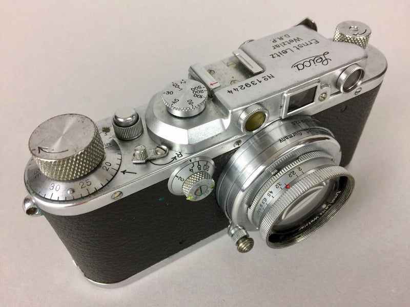 LEICA 3 ERNST LEITZ WETZLAR D.R.P. CAMERA 139244 &amp; SUMMAR f=5cm 1:2 LENS 208466