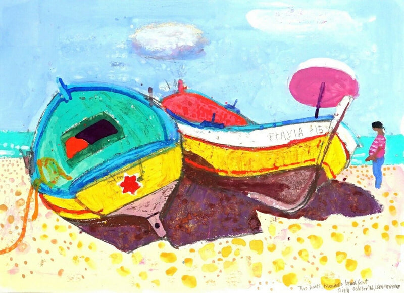 Leon Morrocco painting