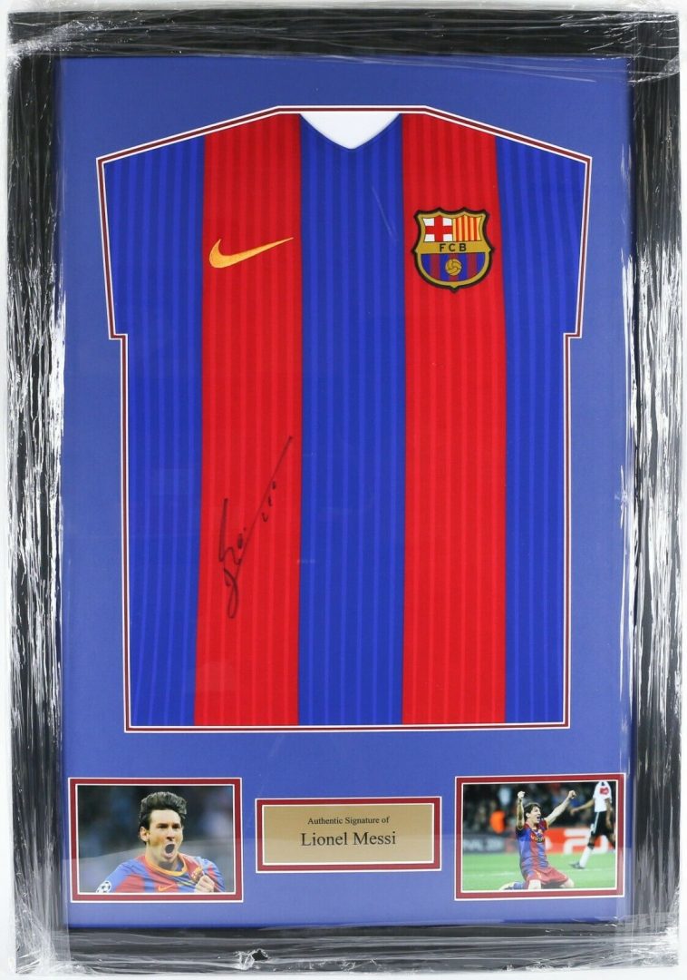 Messi 2024 framed shirt