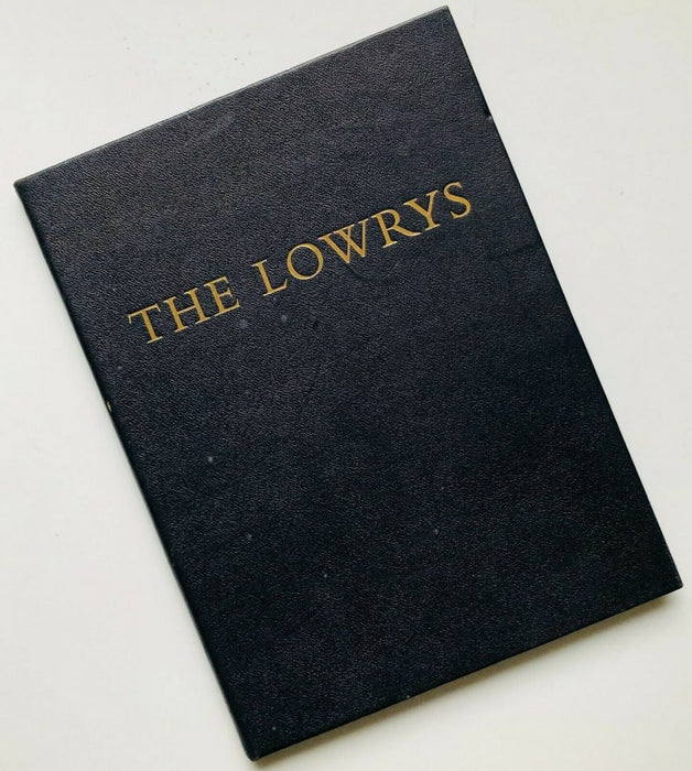 LAURENCE STEPHEN LOWRY (1887-1976) -THE LOWRYS- SET OF LIMITED EDITION PRINTS, SIGNED