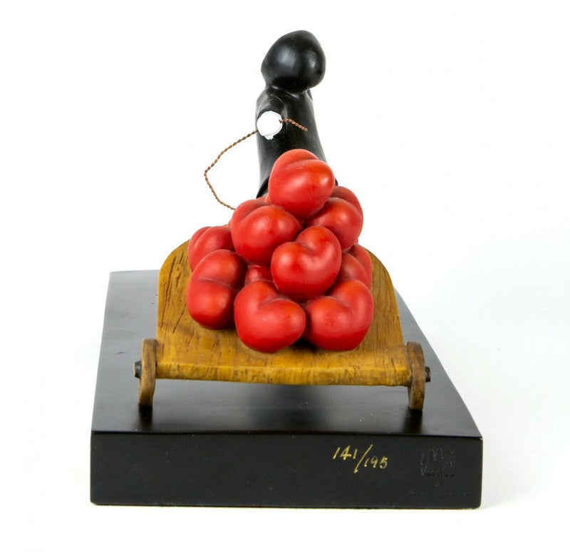 MACKENZIE THORPE (BRITISH, b.1956) -BRINGER OF LOVE- LIMITED EDITION SCULPTURE