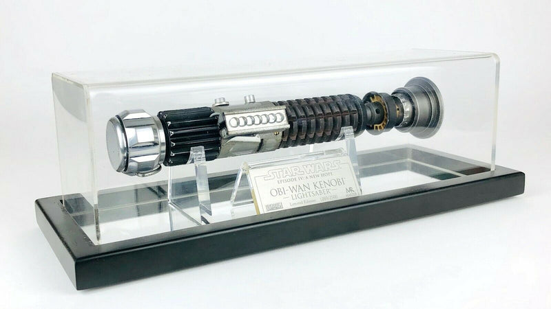 MASTER REPLICAS -OBI WAN KENOBI WEATHERED LIGHTSABER- LIMITED EDITION, STAR WARS NEW HOPE