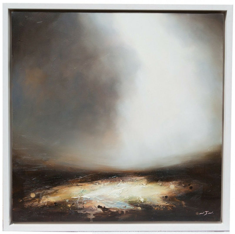 NEIL NELSON (BRITISH, b.1977) -VALLEY DRIFTS II- LANDSCAPE, OIL ON CANVAS, SIGNED