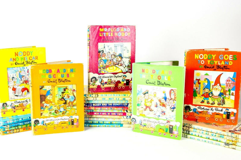 NODDY - ENID BLYTON 1949 VINTAGE COMPLETE 24 VOLUME BOOKS
