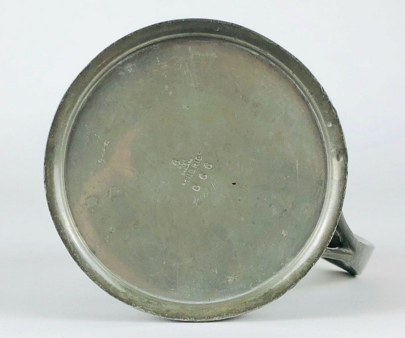 OLIVER BAKER for LIBERTY &amp; Co. - ART NOUVEAU TUDRIC PEWTER ALE TANKARD No. 066