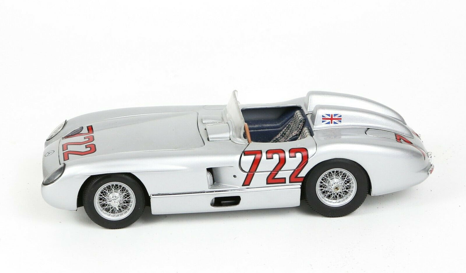 A fine 1:8 scale model of Stirling Moss' 1955 British Grand Prix