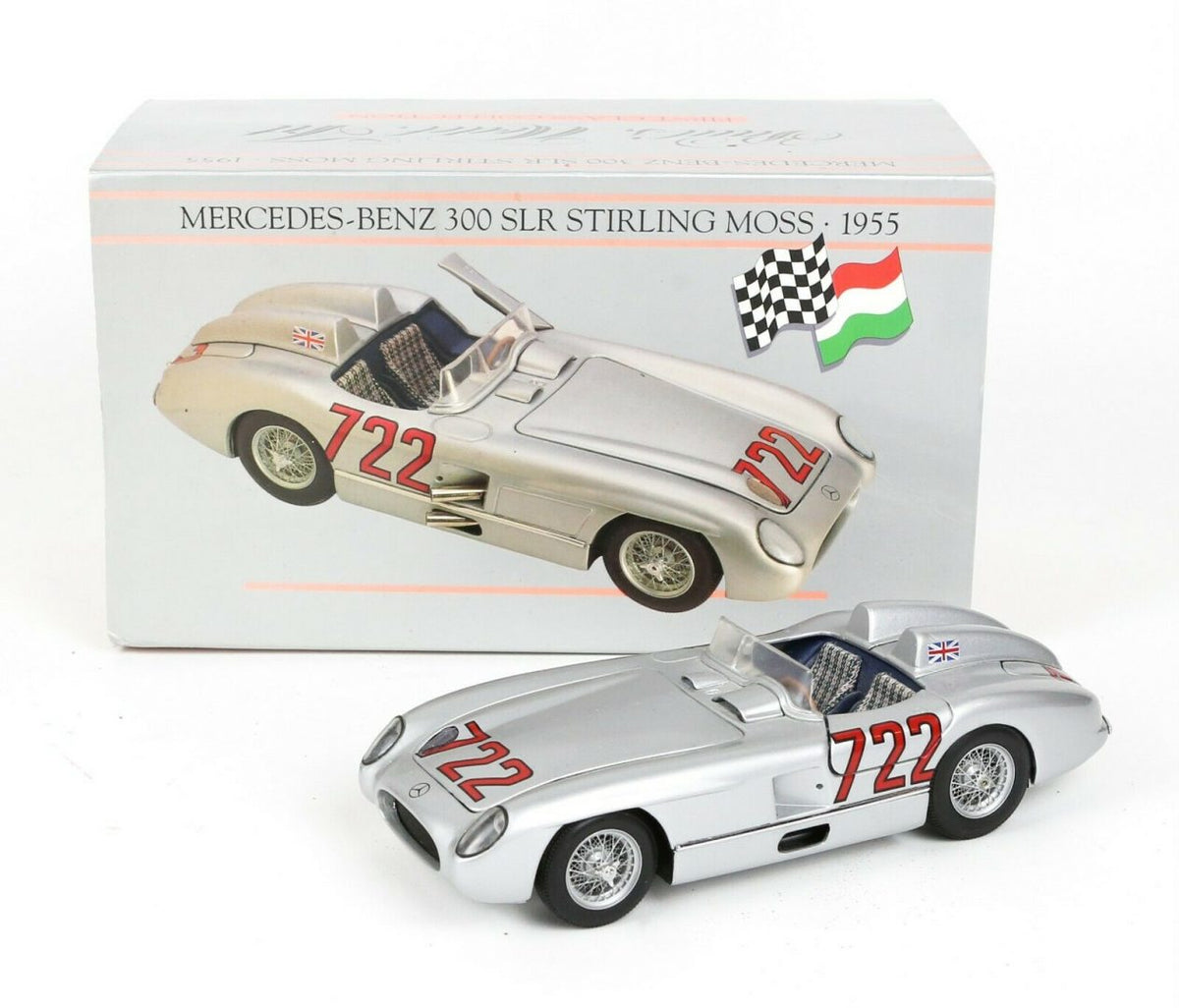 Pauls Model Art -mercedes Benz 300 Slr Stirling Moss 1955- 1:24 Scale 