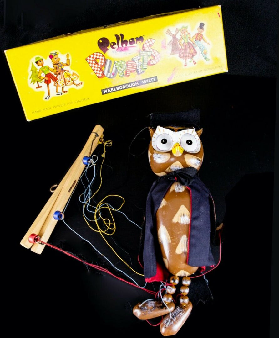 Pelham Puppets -Owl- Original Bird Character Figure Toy, Boxed — PM ...