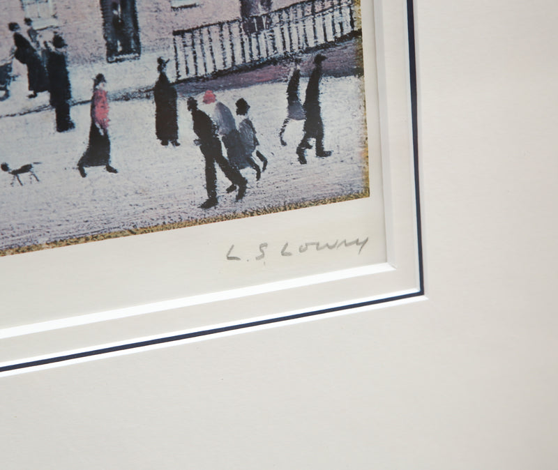 L.S. LAURENCE STEPHEN LOWRY 'BRITAIN AT PLAY' SIGNED LIMITED EDITION PRINT 1/850