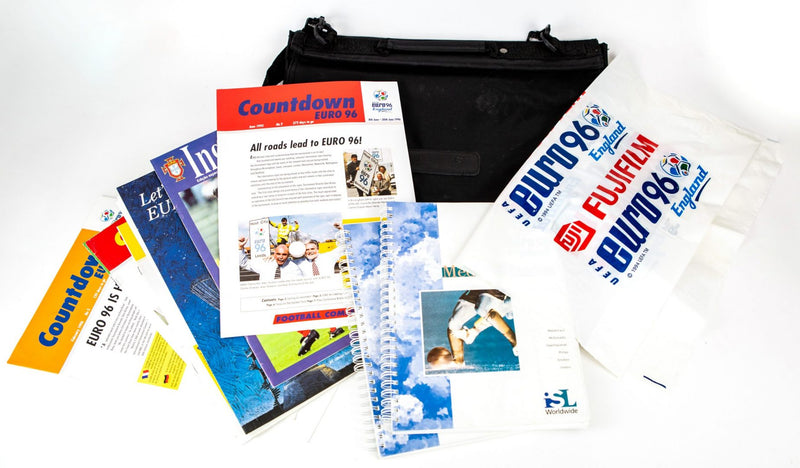 EURO 96 - OFFICIAL CORPORATE SPONSORS MERCHANDISE & FOOTBALL COLLECTABLES
