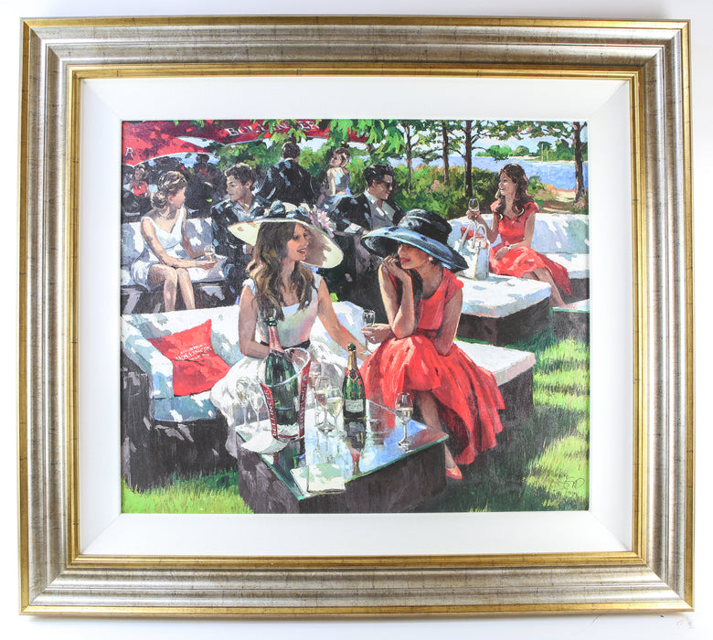 SHERREE VALENTINE DAINES 'CHAMPAGNE BOLLINGER AFTERNOON' LARGE PRINT 15/195 COA