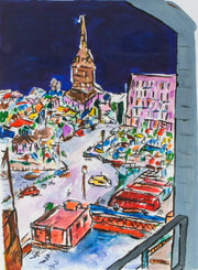 BOB DYLAN BELL TOWER IN STOCKHOLM