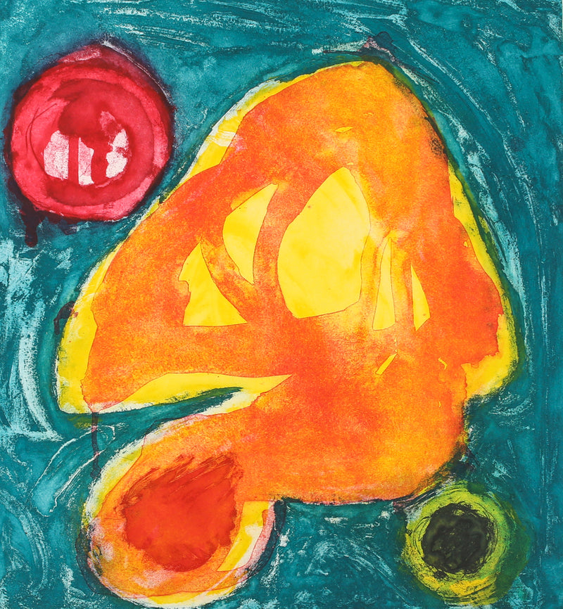 JOHN HOYLAND 'QUAS' LIMITED EDITION ETCHING PRINT 38/40, SIGNED