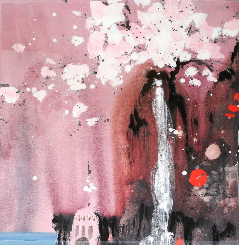 DANIELLE O'CONNOR AKIYAMA 'PAINTED DREAMS I' LIMITED EDITION PRINT