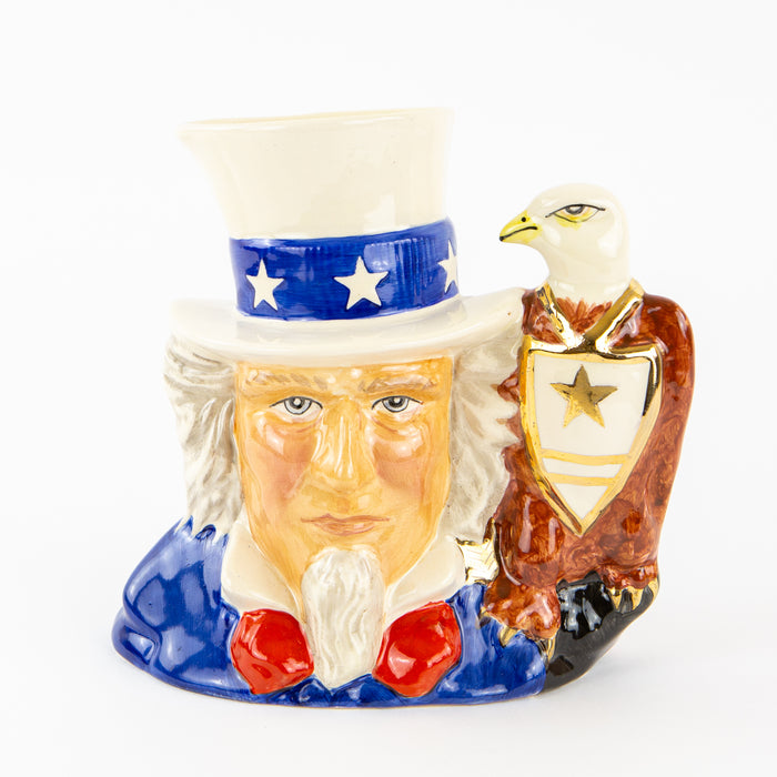 ROYAL DOULTON 'UNCLE SAM' PROTOTYPE USA CHARACTER TOBY JUG FIGURE MODEL