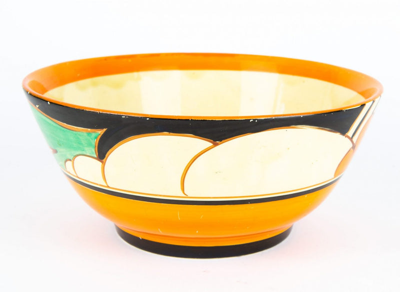 CLARICE CLIFF 'FLOREAT' ART DECO WILKINSON FANTASQUE SALAD SERVE BOWL DISH