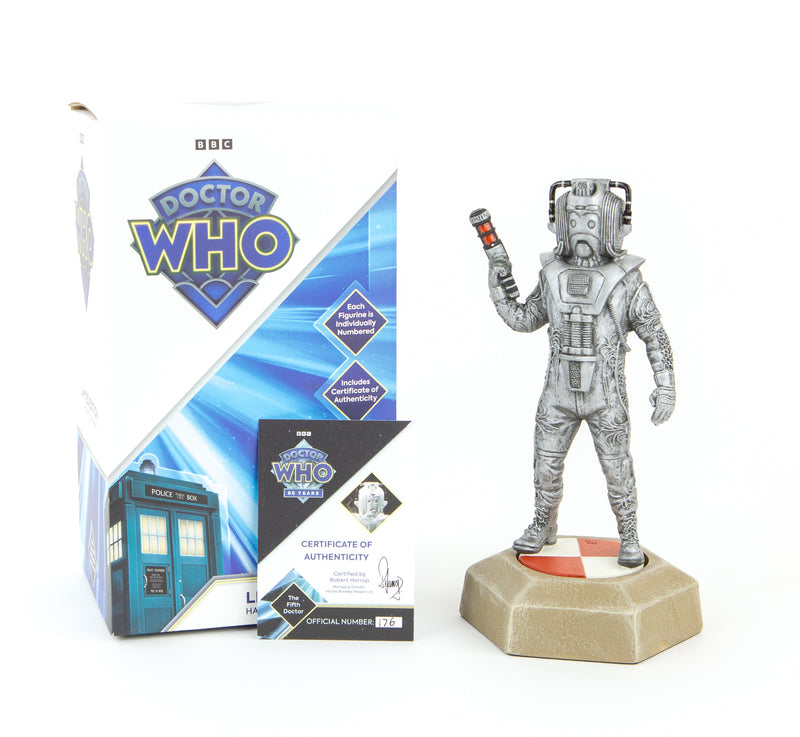 ROBERT HARROP 'CYBER LEADER' DR DOCTOR WHO LIMITED EDITION FIGURE WHO56, BOXED