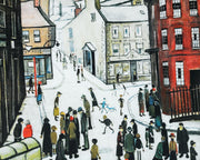 signed lowry print berwick tweed