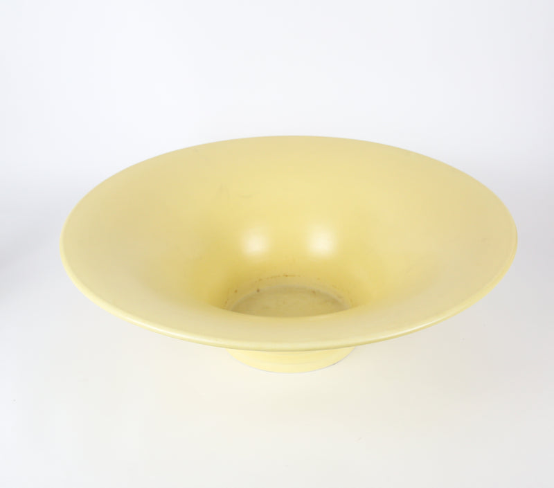 KEITH MURRAY, WEDGWOOD - LARGE STRAW CENTREPIECE BOWL VASE