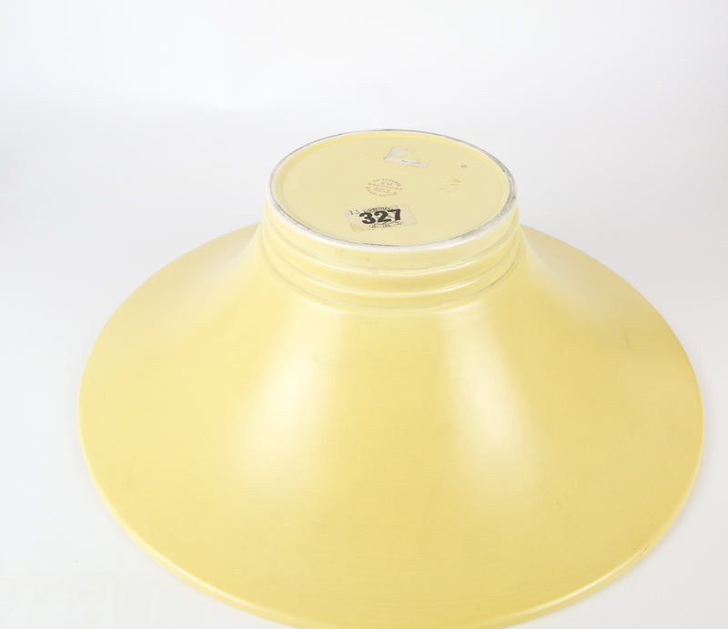 KEITH MURRAY, WEDGWOOD - LARGE STRAW CENTREPIECE BOWL VASE