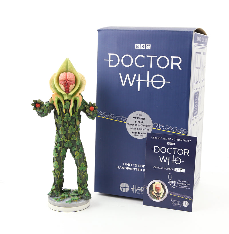 ROBERT HARROP 'VERVOID' DR DOCTOR WHO LIMITED EDITION FIGURE WHO51, BOXED