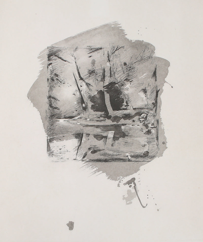 RICHARD HAMILTON 'BY THE WATERS OF MIERS' LIMITED EDITION ETCHING/AQUATINT 51/75, SIGNED