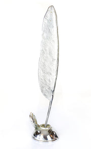 CLIVE BARKER 'THE CRITIC WRITES' LIMITED EDITION CHROME-BRONZE SCULPTURE 3/5