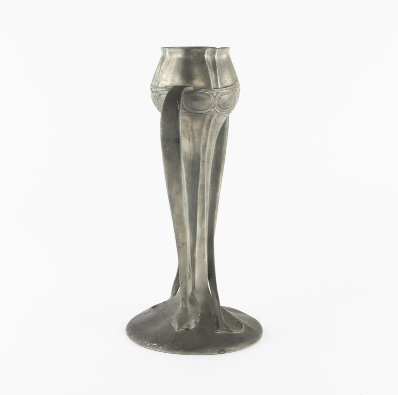 ARCHIBALD KNOX for LIBERTY & Co. - TUDRIC PEWTER TWIN HANDLED TULIP VASE No. 029