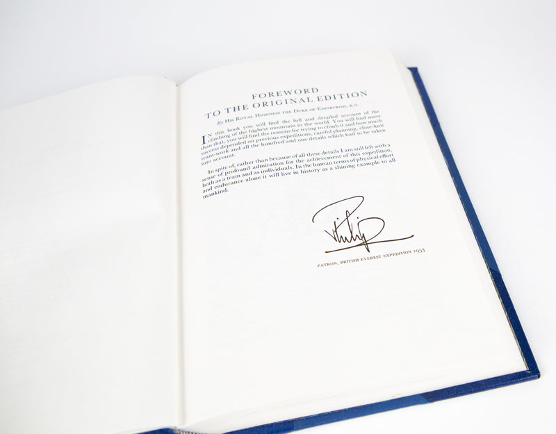 THE ASCENT OF EVEREST, LIMITED EDITION BOOK SIGNED JOHN HUNT, EDMUND HILLARY etc