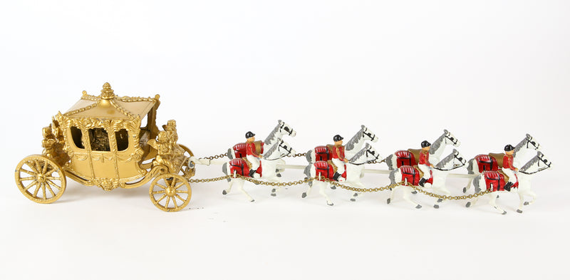 MOKO LESNEY MATCHBOX CORONATION COACH STATE ROAD LANDAU, KING & QUEEN, BOXED