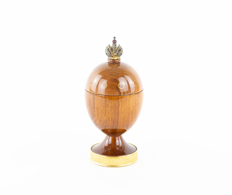 THEO FABERGE 'ETERNITY EGG' ST PETERSBURG COLLECTION LIMITED EDITION 673/750 COA
