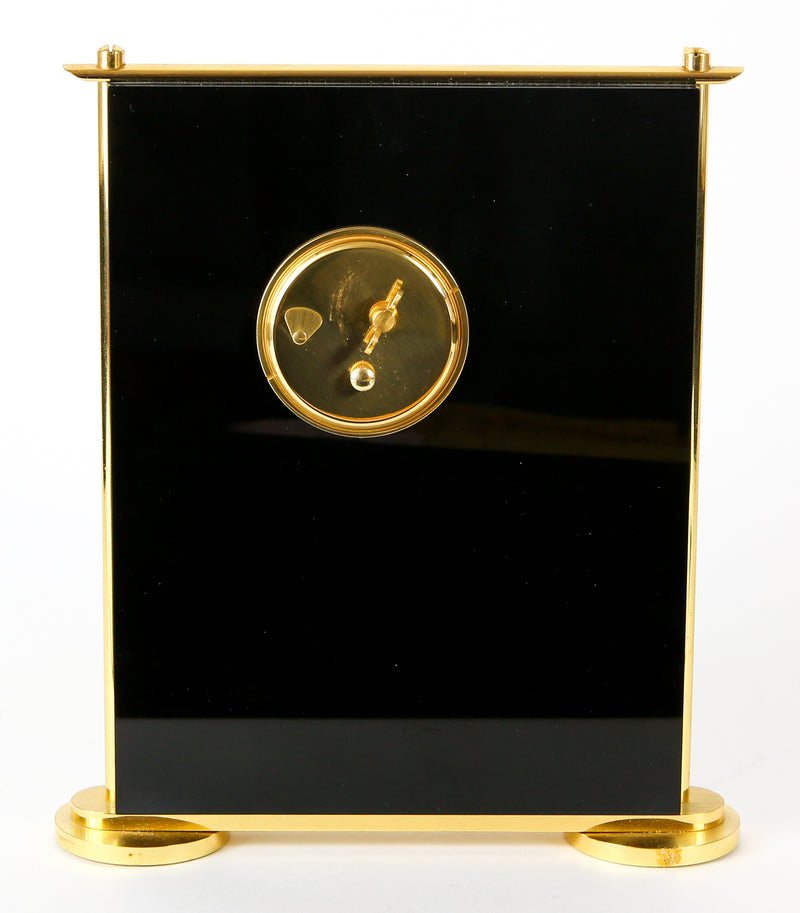 JAEGER LECOULTRE MARINA 488 JAPANESE MOUNT FUJI 8-DAY MANTEL CLOCK, BOXED