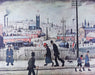 LS LAURENCE STEPHEN LOWRY 'VIEW OF A TOWN' SIGNED LIMITED EDITION PRINT, 100/850