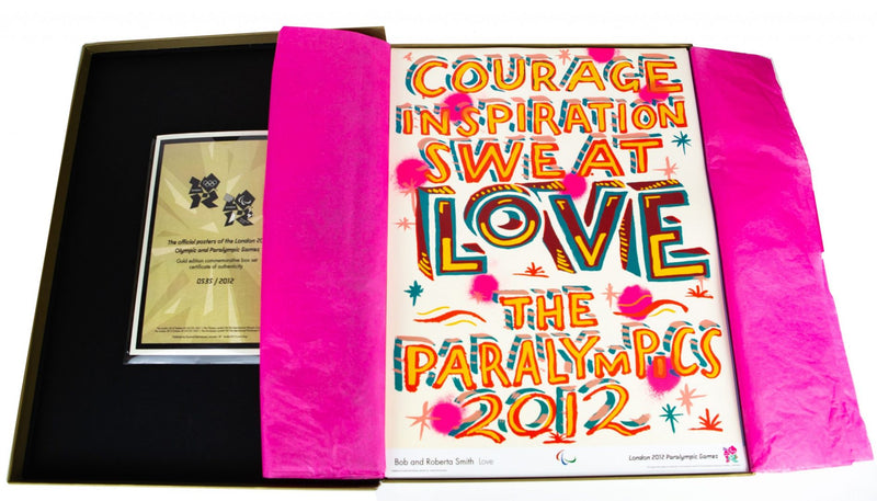 OFFICIAL POSTERS LONDON 2012 OLYMPIC &amp; PARALYMPIC GAMES, LIMITED EDITION POSTER PRINT SET