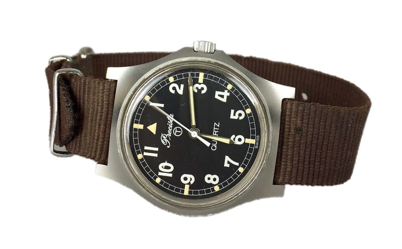 PRECISTA 6BB - 1984 BRITISH MILITARY RAF PILOT WATCH 6BB with SEIKO GEN' 1 STRAP