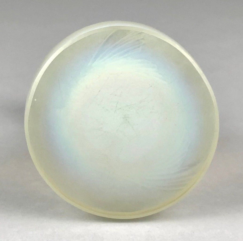 R LALIQUE 'NAIADE' LARGE MERMAID OPALESCENT BLUE GLASS CAR MASCOT FIGURE No. 832