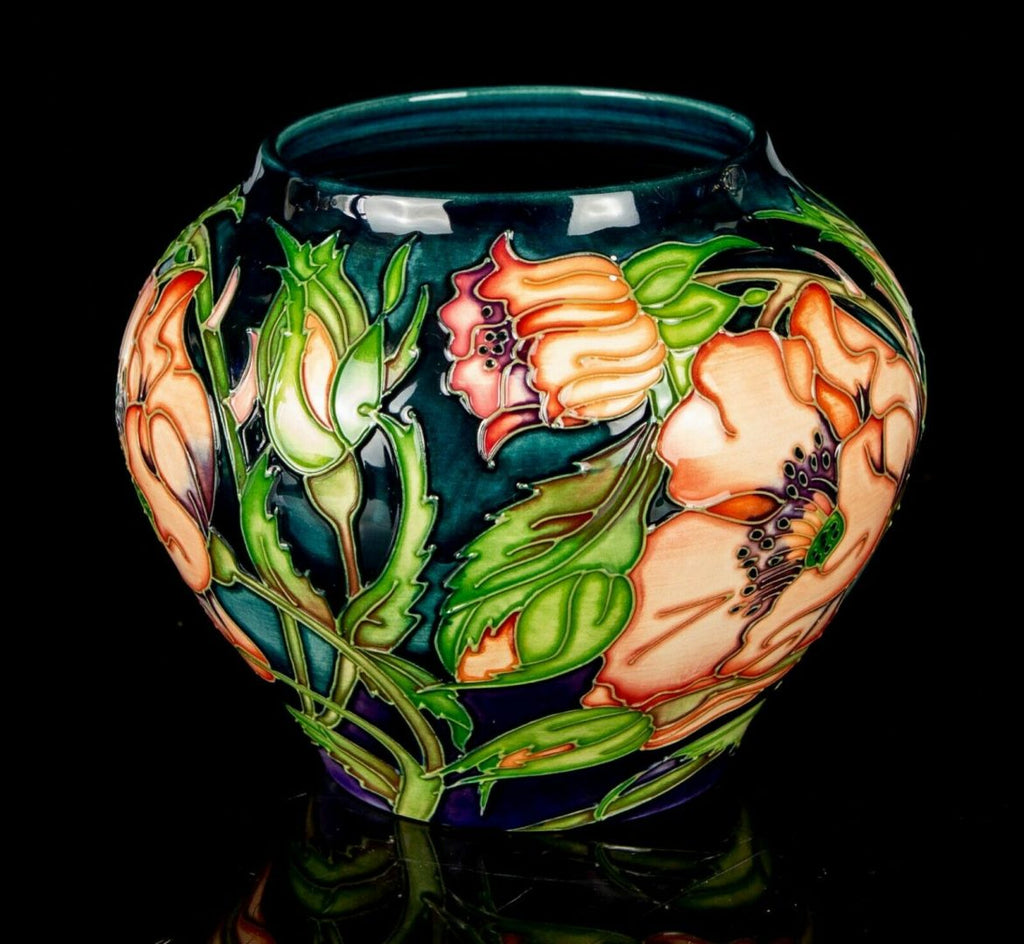 Rachel Bishop For Moorcroft -Poppy- 2003 Limited Edition Floral