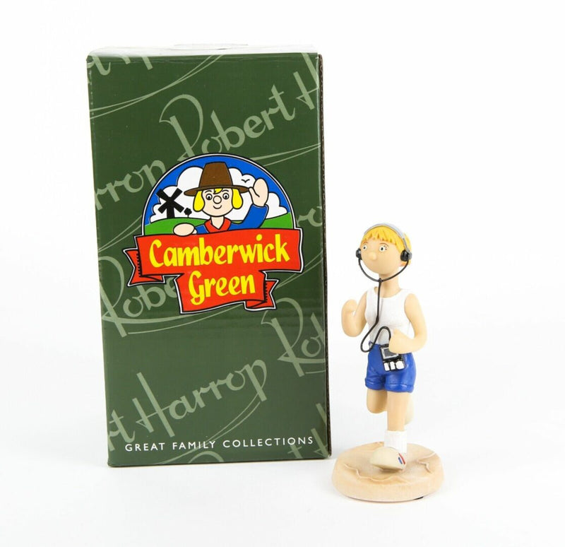 ROBERT HARROP -THE JOGGER- LIMITED EDITION CAMBERWICK GREEN FIGURE CGQ02, BOXED